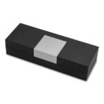 Zestaw piśmienniczy Sandglass, czarny - obrazek 2