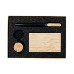 Zestaw upominkowy Hampton, brązowy - obrazek 3