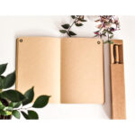 Bambusowy długopis w pudełku Machino, beżowy - obrazek 9