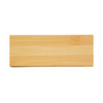 Bambusowy długopis i latarka w pudełku Pelak, beżowy - obrazek 9