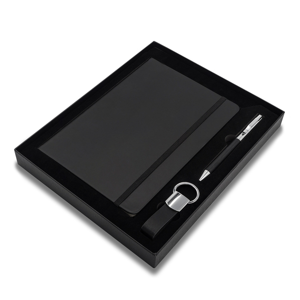 R02323_02 Zestaw upominkowy Nebraska, czarny - obrazek 1