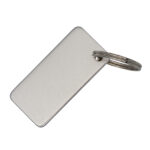 Zestaw upominkowy długopis i brelok Couple, srebrny - obrazek 4