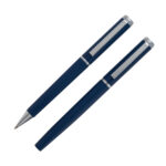 Zestaw piśmienniczy Felicite, granatowy - obrazek 4