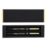 Zestaw piśmienniczy (lustrzany grawer) Treasure, złoty