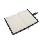 Zestaw notes z szyfrem i długopis Windsor, czarny - obrazek 3