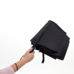 Składany parasol sztormowy VERNIER, czarny - obrazek 9