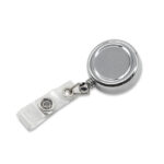 Metalowy ski-pass Zipik, srebrny - obrazek 2