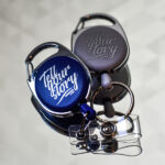 Ski-pass z karabińczykiem, czarny - obrazek 4