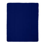 Koc polarowy Arosa, granatowy - obrazek 3