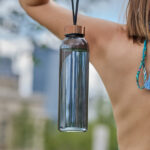 Szklana butelka Lux 500 ml, złoty - obrazek 3