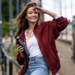 Butelka termiczna z ustnikiem 360° Yakima 550 ml, czarny - obrazek 4