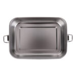 Stalowy lunch box Somerton 800 ml, srebrny - druga jakość - obrazek 5