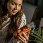 Butelka szklana Azure 500 ml, transparentny - obrazek 5