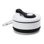 Kubek silikonowy Flexi 350 ml, czarny - obrazek 2