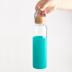 Szklana butelka Refresh 560 ml, zielony - obrazek 5