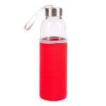 Szklana butelka Vim 500 ml, czerwony