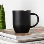 Kubek stalowy Night Goody 350 ml, czarny - obrazek 7