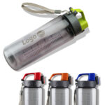 Bidon Feelsogood 700 ml, zielony/szary - obrazek 4