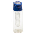 Bidon Frutello 700 ml, niebieski/transparentny