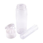 Bidon Frutello 700 ml, biały/transparentny - obrazek 2