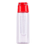Bidon Frutello 700 ml, czerwony/transparentny - obrazek 6
