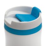 Kubek termiczny Viki 390 ml, niebieski/biały - obrazek 3