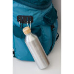 Butelka aluminiowa Luqa 800 ml, srebrny - obrazek 6