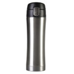 Kubek termiczny Secure 400 ml, srebrny