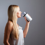 Kubek szklany Alpena 400 ml, biały - obrazek 5