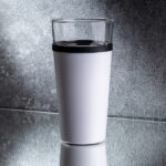 Kubek szklany Alpena 400 ml, biały - obrazek 6