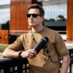 Wielofunkcyjna butelka termiczna Multina 500 ml, czarny - obrazek 8