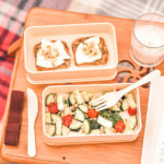 Machico lunch box podwójny, beżowy - obrazek 3