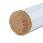 Butelka termiczna z korkowym spodem Jowi 500 ml, biały - obrazek 3