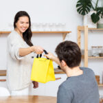 Torba na lunch z izolacją Pranzo, żółty - obrazek 7