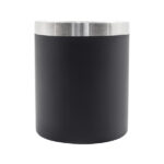 Kubek stalowy Magaro 300 ml, czarny - obrazek 3