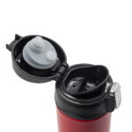 Kubek termiczny Bergen 340 ml, czerwony - obrazek 4