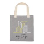 Torba z bawełny 340 g/m2 Lisburn, szary - obrazek 4