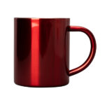 Kubek stalowy Stalwart 240 ml, czerwony - obrazek 3