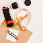 Torba na zakupy z juty Natural Shopper, beżowy - obrazek 6