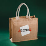 Torba na zakupy z juty Natural Shopper, beżowy - obrazek 9