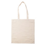 Torba bawełniana 140 g/m2 - długie uszy, beżowy