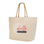 Torba bawełniana XXL Raya, beżowy - obrazek 2