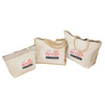 Torba bawełniana XXL Raya, beżowy - obrazek 5