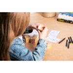 Drewniane klocki Animal World, beżowy - obrazek 11