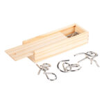 Zestaw łamigłówek Brainiac, beżowy - obrazek 2