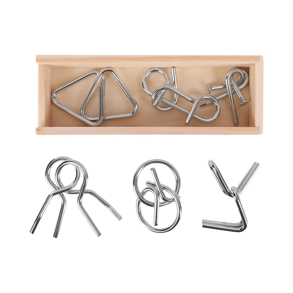 R08856_13_f Zestaw łamigłówek Brainiac, beżowy - obrazek 1