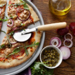 Nóż do pizzy Bianca, brązowy - obrazek 5