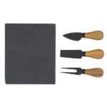 Zestaw do serwowania serów Queso, beżowy - obrazek 4