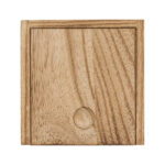 Świeca w drewnianym pudełku Silia, brązowy - obrazek 7