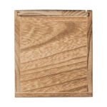 Świeca w drewnianym pudełku Silia, brązowy - obrazek 8